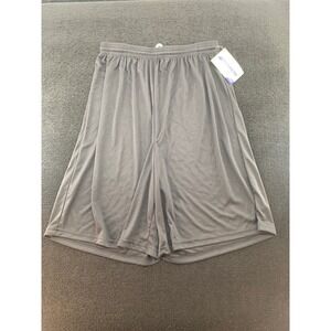 CHAMP‎ PRO SPORTS ADULT L Black Dri Gear Moisture Wicking Athletic Shorts Men